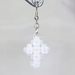 Hook pierces - Silver brass - Earrings Chloris - Hook pierces - Silver brass - Laiton argenté